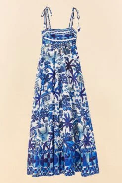 Farm Rio Sweet Rio Tie Strap Maxi Dress 13 Farm Rio Sweet Rio Tie Strap Maxi Dress -Farm Rio Dress Shop 306061 06