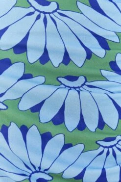 Farm Rio Green Copacabana Asymmetrical Midi Dress -Farm Rio Dress Shop 306071 04