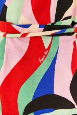 Farm Rio Colorful Monstera Mini Dress 12 Farm Rio Colorful Monstera Mini Dress -Farm Rio Dress Shop 306137 05