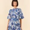 Farm Rio Sweet Rio Puff Sleeve Mini Dress -Farm Rio Dress Shop 306149 01