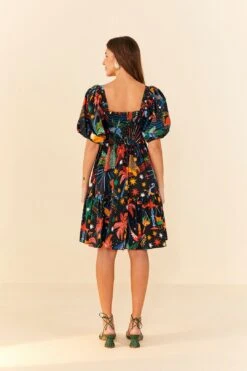 Farm Rio Zodiac Organic Cotton Mini Dress -Farm Rio Dress Shop 306150 03