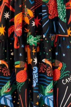 Farm Rio Zodiac Organic Cotton Mini Dress -Farm Rio Dress Shop 306150 05