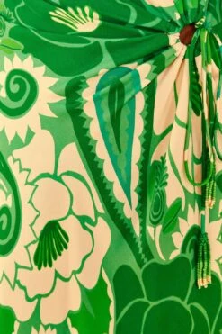 Farm Rio Tropical Groove Circle Cut Out Midi Dress -Farm Rio Dress Shop 306167 05