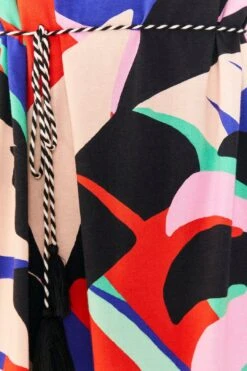 Farm Rio Colorful Monstera Organic Cotton T-Shirt Dress 9 Farm Rio Colorful Monstera Organic Cotton T-Shirt Dress -Farm Rio Dress Shop 306175 04