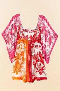 Farm Rio Tropical Dream Mini Dress -Farm Rio Dress Shop 306192 06