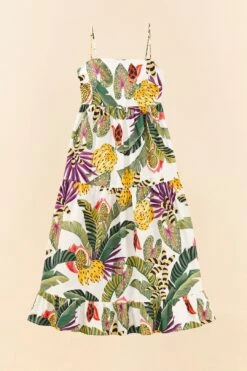 Farm Rio Striped Forest Maxi Dress -Farm Rio Dress Shop 306204 05