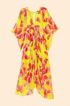Farm Rio Lime Sweet Jungle Kaftan Dress -Farm Rio Dress Shop 306209 06
