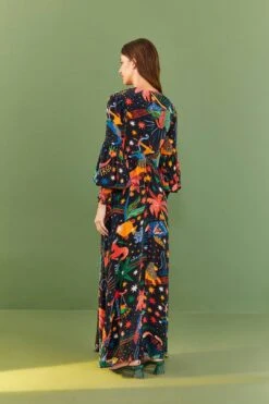 Farm Rio Zodiac Maxi Dress -Farm Rio Dress Shop 306214 04