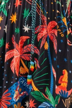 Farm Rio Zodiac Maxi Dress -Farm Rio Dress Shop 306214 05