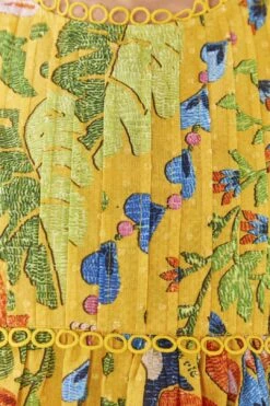 Farm Rio Yellow Summer Garden Blouse -Farm Rio Dress Shop 306228 05