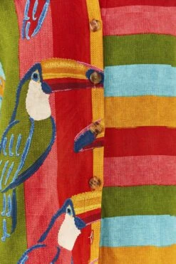 Farm Rio Wonderful Toucans Unisex Shirt -Farm Rio Dress Shop 306242 09