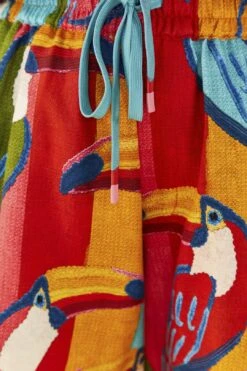 Farm Rio Wonderful Toucans Unisex Shorts -Farm Rio Dress Shop 306244 08