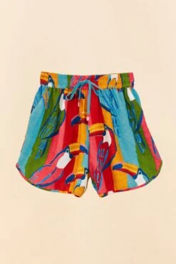 Farm Rio Wonderful Toucans Unisex Shorts -Farm Rio Dress Shop 306244 09