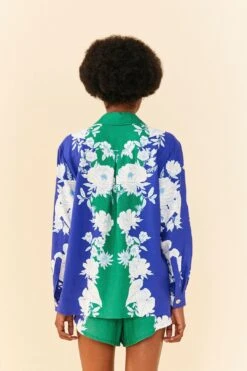 Farm Rio Soft Garden Shirt -Farm Rio Dress Shop 306245 03