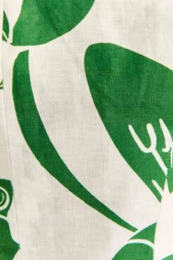 Farm Rio Off-White Rainbow Toucans Crop Top -Farm Rio Dress Shop 306280 05