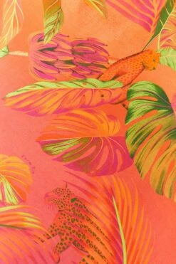 Orange Ombre Forest Lenzing™ Ecovero™ Viscose Midi Dress 11 Orange Ombre Forest Lenzing™ Ecovero™ Viscose Midi Dress -Farm Rio Dress Shop 306325 05