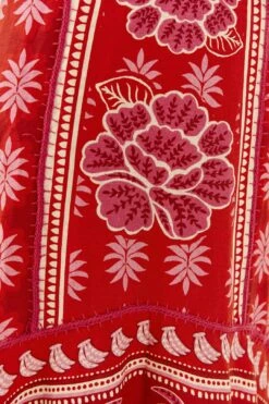 Farm Rio Red Summer Sunrise Maxi Dress -Farm Rio Dress Shop 306331 05