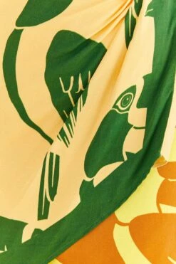 Farm Rio Mixed Rainbow Toucans Lenzing™ Ecovero™ Viscose Mini Skirt -Farm Rio Dress Shop 306338 05