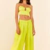 Farm Rio Lime Green Pants