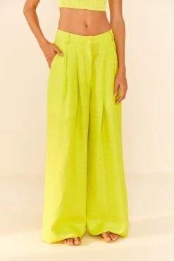 Farm Rio Lime Green Pants -Farm Rio Dress Shop 306349 03