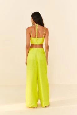 Farm Rio Lime Green Pants -Farm Rio Dress Shop 306349 04