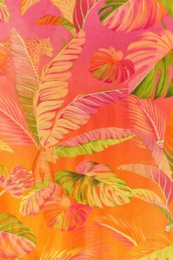 Farm Rio Orange Ombre Forest Maxi Dress 10 Farm Rio Orange Ombre Forest Maxi Dress -Farm Rio Dress Shop 306376 05