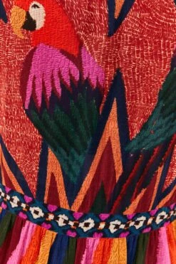 Macaw Show Maxi Dress -Farm Rio Dress Shop 306389 05