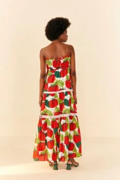 Farm Rio Tomato Midi Dress 11 Farm Rio Tomato Midi Dress -Farm Rio Dress Shop 306390 04