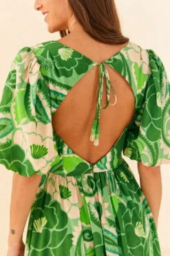 Farm Rio Tropical Groove Midi Dress -Farm Rio Dress Shop 306391 02