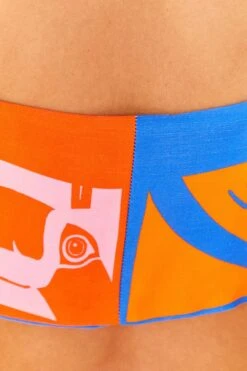 Farm Rio Mixed Rainbow Toucans Crop Top -Farm Rio Dress Shop 306649 05