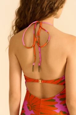 Farm Rio Pink Copacabana Lycra Jumpsuit -Farm Rio Dress Shop 306657 03