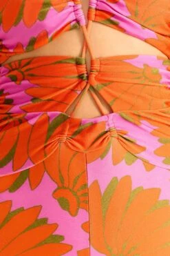 Farm Rio Pink Copacabana Lycra Jumpsuit -Farm Rio Dress Shop 306657 06