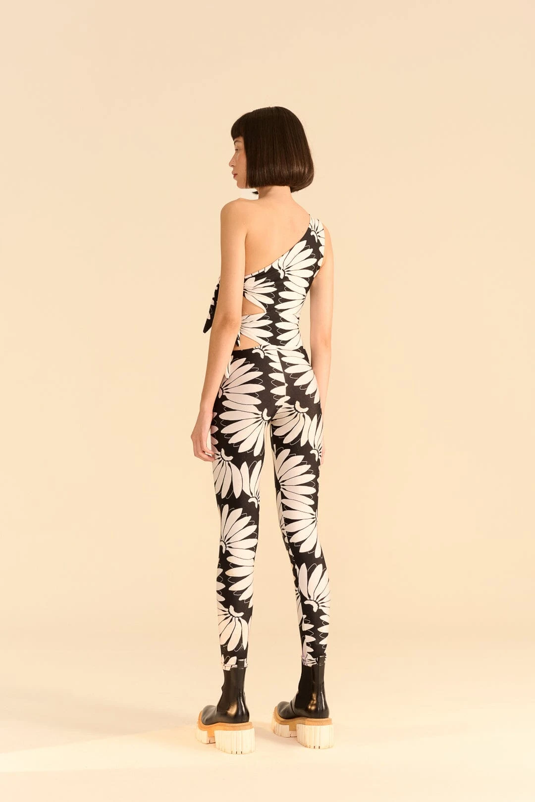 Farm Rio Black Copacabana Lycra Jumpsuit 5 Farm Rio Black Copacabana Lycra Jumpsuit - Image 3