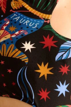 Farm Rio Zodiac Lycra Jumpsuit -Farm Rio Dress Shop 306659 06