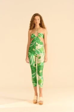 Farm Rio Tropical Groove Lycra Jumpsuit