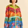 Farm Rio Mixed Prints Windbreaker 1 Farm Rio Mixed Prints Windbreaker -Farm Rio Dress Shop 306685 01