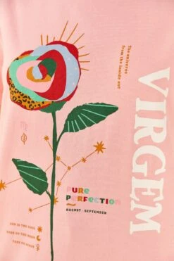 Farm Rio Virgo Zodiac Organic Cotton T-Shirt -Farm Rio Dress Shop 306694 04