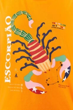 Farm Rio Scorpio Zodiac Organic Cotton T-Shirt -Farm Rio Dress Shop 306696 03