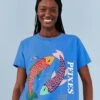 Farm Rio Pisces Zodiac Organic Cotton T-Shirt -Farm Rio Dress Shop 306700 01