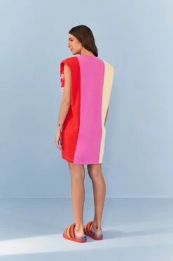 Farm Rio Mixed Prints Organic Cotton Mini Dress -Farm Rio Dress Shop 306714 04