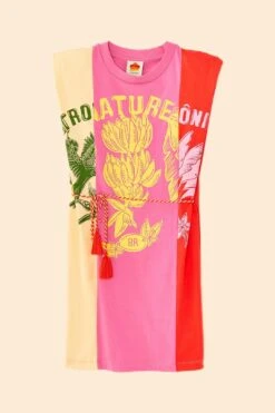 Farm Rio Mixed Prints Organic Cotton Mini Dress -Farm Rio Dress Shop 306714 06