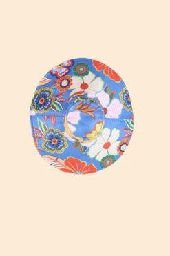 Farm Rio Orange Blooming Garden Hat -Farm Rio Dress Shop 306878 01