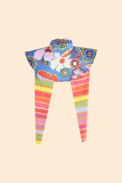 Farm Rio Orange Blooming Garden Hat