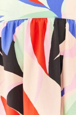 Farm Rio Colorful Monstera Midi Skirt -Farm Rio Dress Shop 306895 05