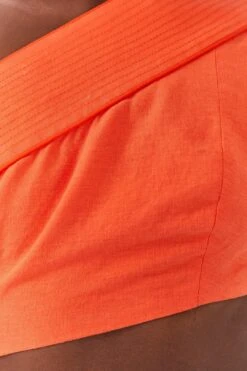 Farm Rio Orange One Shoulder Mini Dress -Farm Rio Dress Shop 306896 04