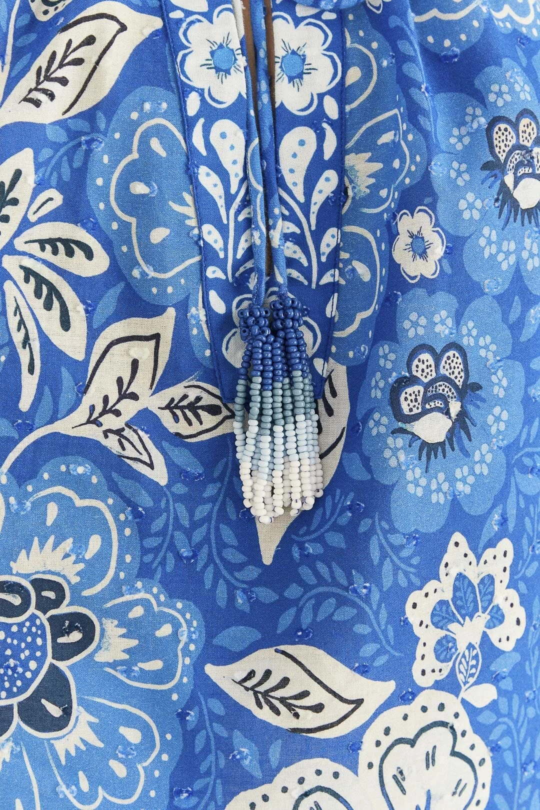 Farm Rio Blue Full Of Flowers Blouse 7 Farm Rio Blue Full Of Flowers Blouse - Image 5