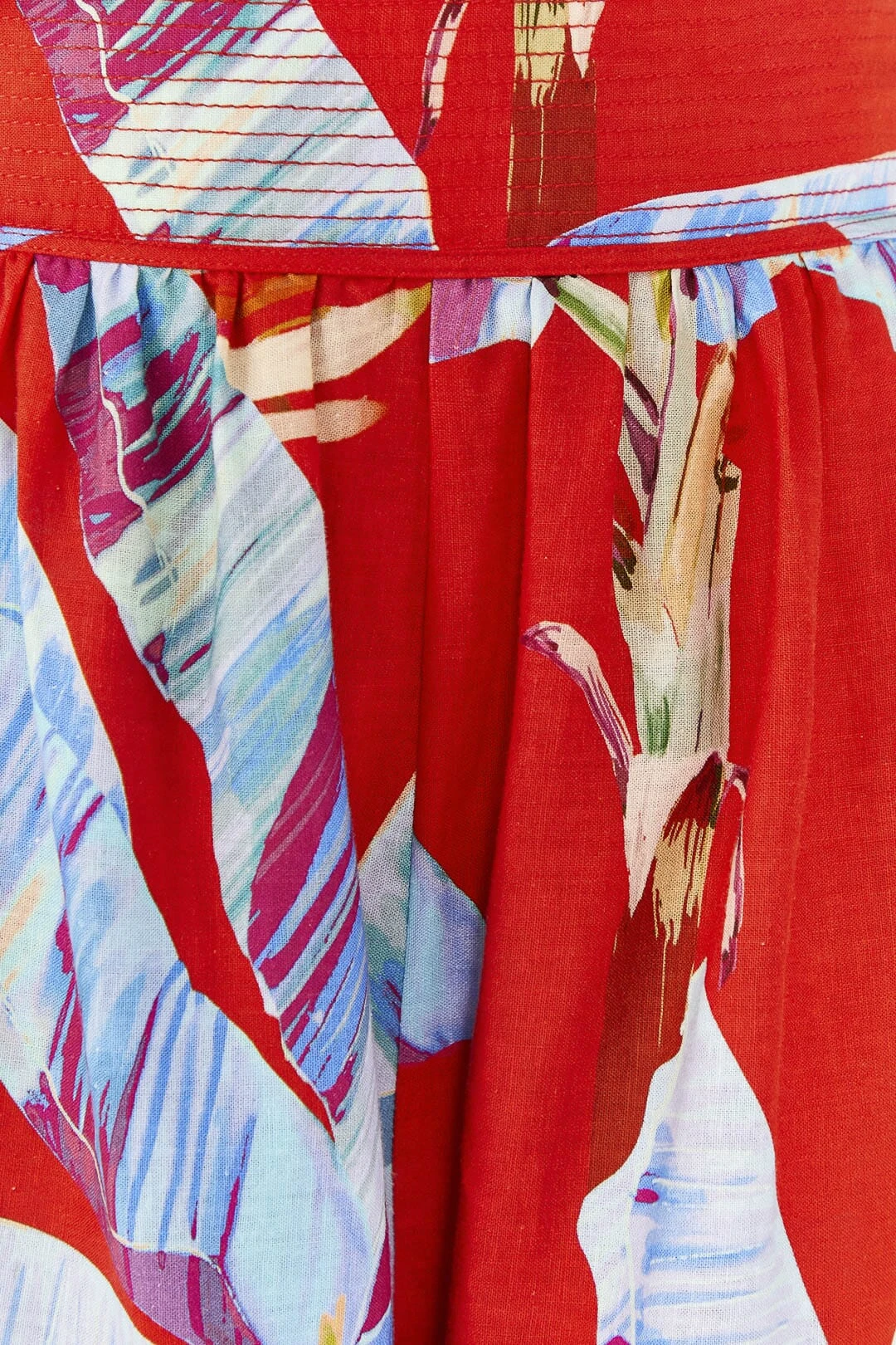 Farm Rio Red Sweet Jungle Organic Cotton Shorts 5 Farm Rio Red Sweet Jungle Organic Cotton Shorts - Image 3