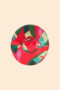 Farm Rio Heliconia Red Hat 9 Farm Rio Heliconia Red Hat -Farm Rio Dress Shop 307047 01