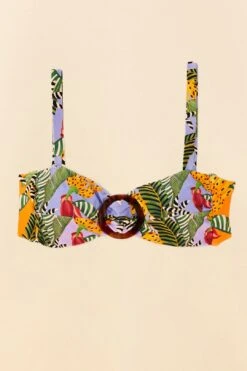 Farm Rio Striped Bananas Bikini Top -Farm Rio Dress Shop 307049 05