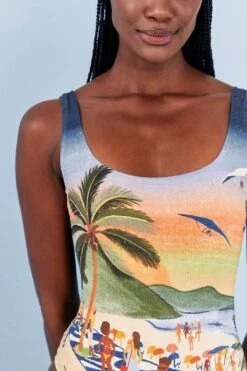 Farm Rio Carioca One Piece Swimsuit -Farm Rio Dress Shop 307065 03